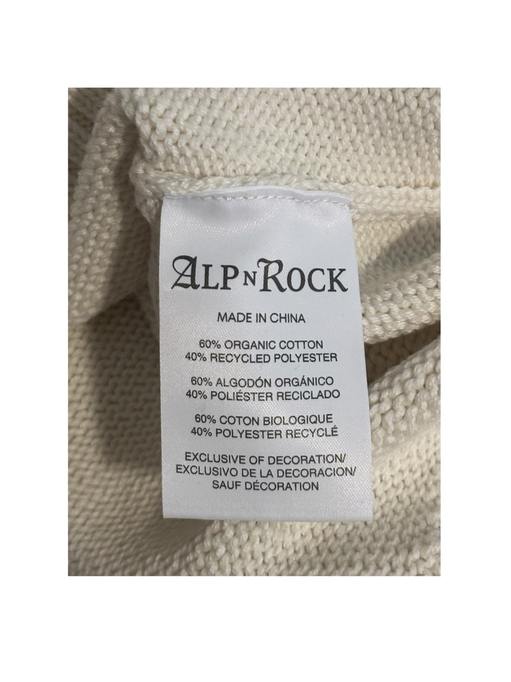 Alp N Rock x Peroni Limited Edition Apres Oversized Sweater - Picture 5 of 5